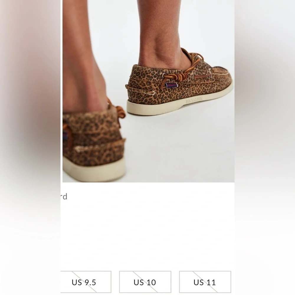 Free People Sebago Portland Boat Shoes Size 9 NIB